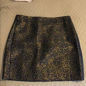 J.Crew Patterned Mini Skirt - NWOT